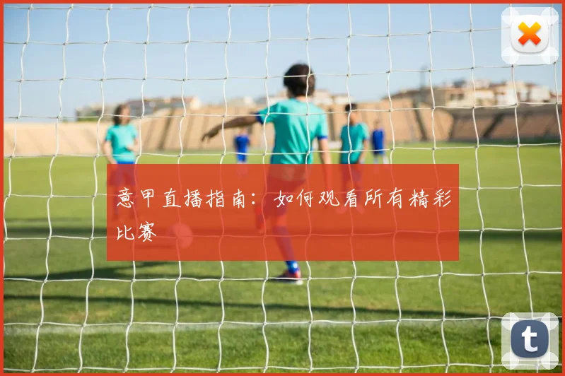 意甲直播指南:如何观看所有精彩比赛